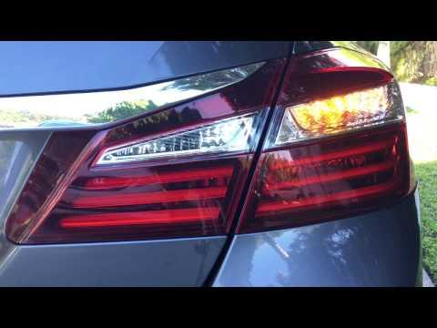 2013-2017 Honda Accord Rear Turn Signal Bulb Change DIY