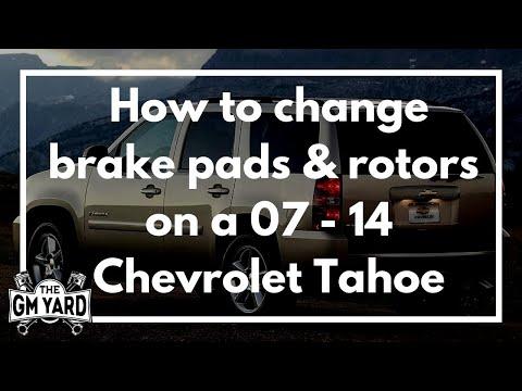 How to change the front brakes & rotors on a 2007 - 2014 Chevrolet Tahoe - EGM DIY