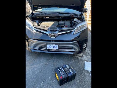 How to Replace the 12-Volt Battery in a 1998-2020 Toyota Sienna (Engine: V6 3.5L)