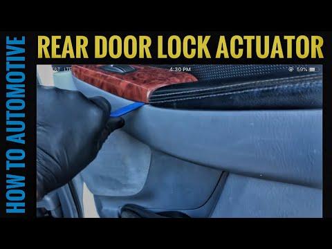 How to Replace the Rear Door Lock Actuator on a 2016 Acura ILX