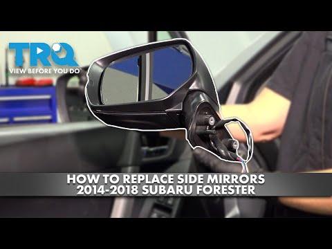 How to Replace Side Mirrors 2014-2018 Subaru Forester