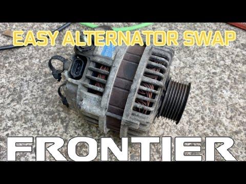 Fast 2005-2021 Frontier Alternator replacement FROM THE SIDE