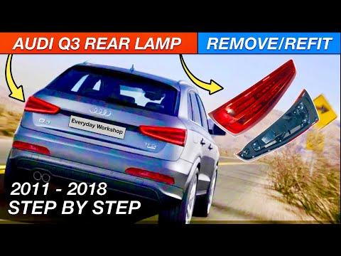 How to Replace Rear Turn Signal Bulb on a 2016 Audi Q3 (Tail Lamp Removal Guide)