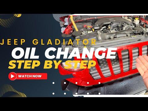 JEEP GLADIATOR OIL CHANGE | 3.6L (2020-2024) Everything you need to know!