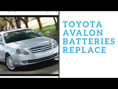 How to Replace the 12-Volt Battery in a 1995-2018 Toyota Avalon (Engine: V6 3.5L)