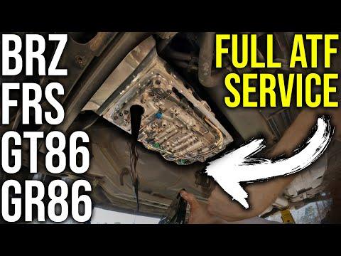 How to Change Automatic Transmission Fluid on a 2018 Toyota 86 (ATF WS Drain & Fill)
