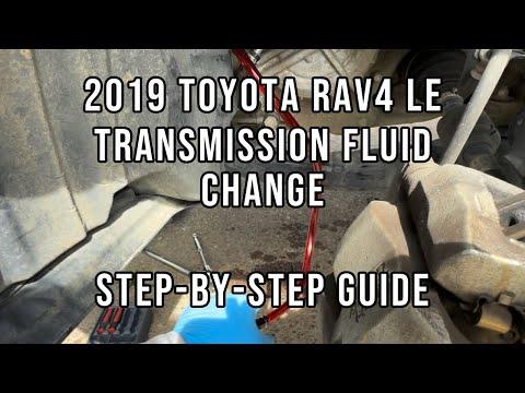 2019 and Newer Toyota RAV4 Transmission Fluid Change | Step-by-Step DIY Guide
