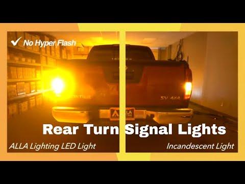 Replace | Change Nissan Frontier Rear Turn Signal Lights | LED Bulbs