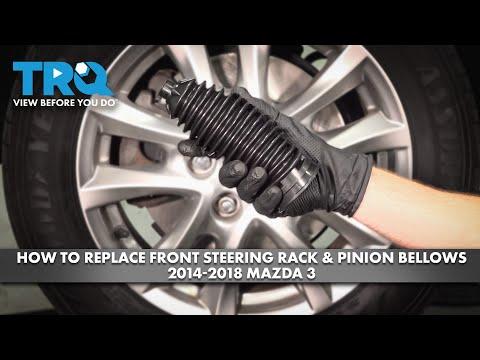 How to Replace Front Steering Rack & Pinion Bellows 2014-2018 Mazda 3