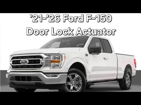 '21-'26 Ford F-150 door lock actuator replacement overview/ guide