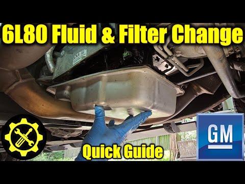 How to Change Transmission Fluid on a 2009-2019 Chevrolet Tahoe 6L80 (Trim: LT)
