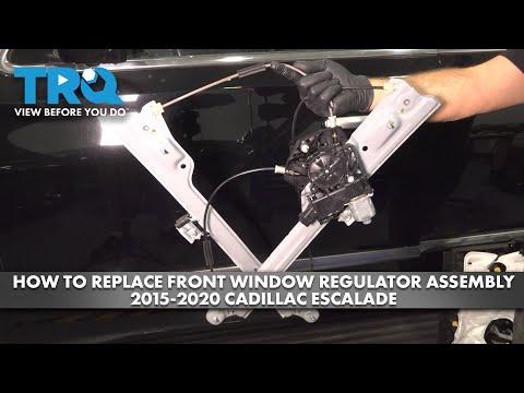 How to Replace Front Window Regulator Assembly 2015-2020 Cadillac Escalade