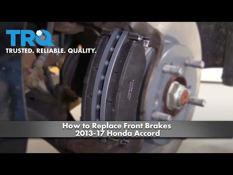 How to Replace Front Brakes 2013-17 Honda Accord