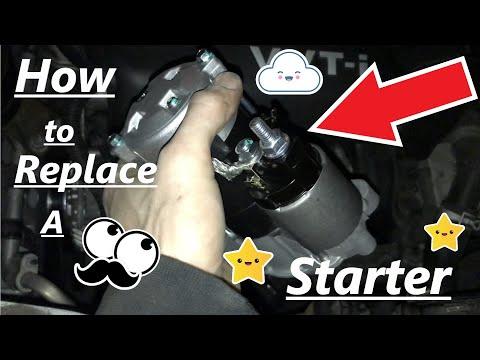 How to Replace the Starter Motor on a 2016 Toyota Yaris