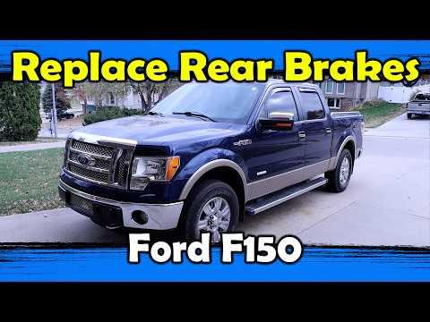 Rear Brake Pad and Rotor Replacement - 2012 Ford F150, 3.5L (2009-2014)
