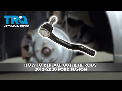 How to Replace the Outer Tie Rod End on a 2013-2020 Ford Fusion