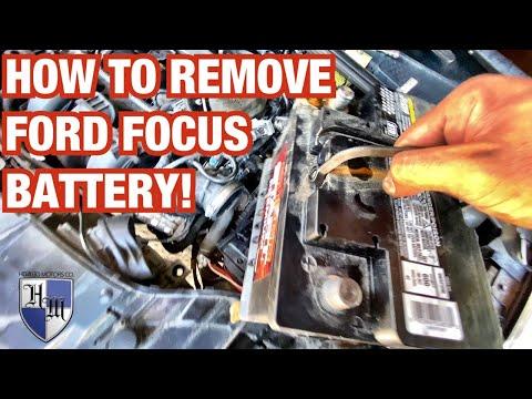 HOW TO REMOVE & REPLACE YOUR BATTERY ON A 2015 FORD FOCUS AND MANY MORE!