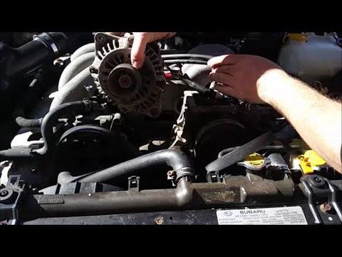 How to Replace the Alternator on a 2010-2014 Subaru Outback 3.6L (Engine: Flat 6 3.6L)