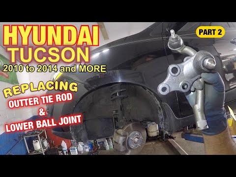 How to Replace a Front Outer Tie Rod End on a 2010-2015 Hyundai Tucson