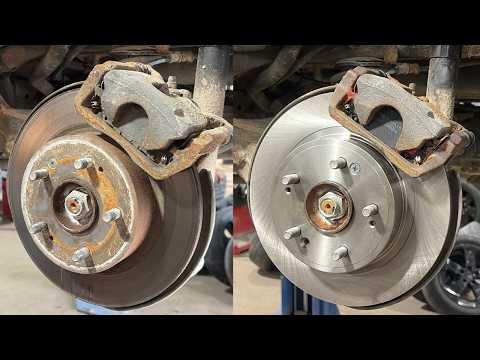 Rear Brake Pads & Rotor Replacement Plus Service 2016-2020 Honda HRV XRV