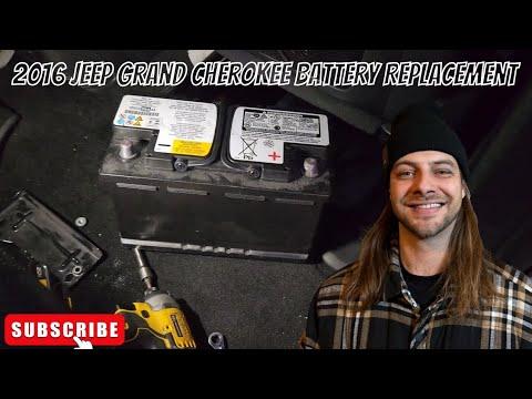 How to Replace the Battery on a 2016 Jeep Grand Cherokee (Under Passenger Seat)