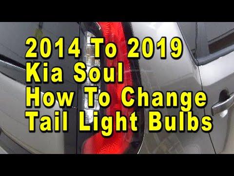 How to Replace Both Taillight Bulbs on a 2018 Kia Soul (Brake, Turn, Reverse)