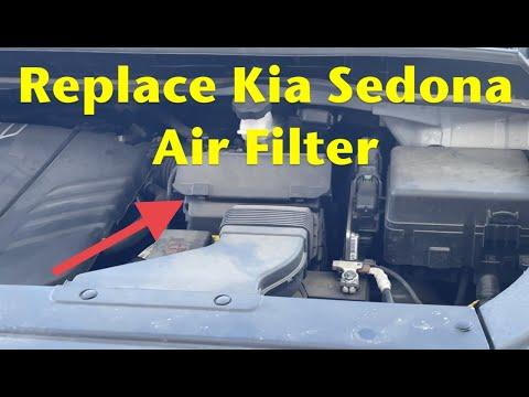 Kia Sedona Air Filter Replacement for 2015, 2016, 2017, 2018, or 2019. Replacement for 2015 - 2019.