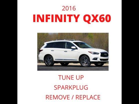 INFINITI QX60 3.5 L 2016 SPARKPLUG REMOVAL / REPLACE