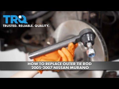 How to Replace Outer Tie Rod 2005-2007 Nissan Murano