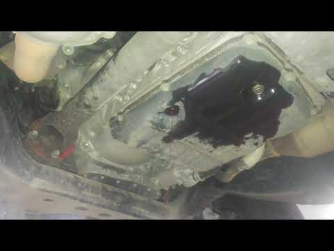 Transmission drain and fill 2017 Toyota Tacoma TRD Sport. Automatic transmission fluid change.