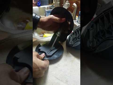Ford F150 painted gas cap door removal ( the right way )
