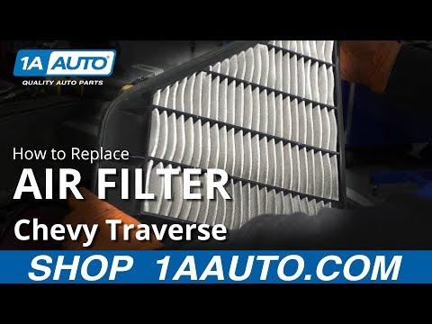 How to Replace Air Filter 09-17 Chevy Traverse