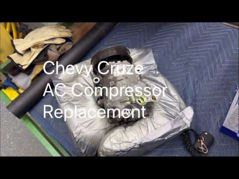 How to Replace the A/C Compressor on a 2015 Chevrolet Cruze (R-134a)