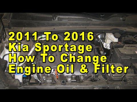 How to Change Engine Oil & Oil Filter on a 2016 Kia Sportage (DIY Guide)