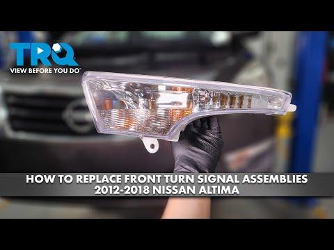 How to Replace Front Turn Signal Bulbs on a 2018 Nissan Altima