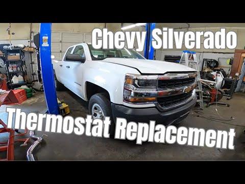 How to Replace the Thermostat on a 2018 Chevrolet Silverado 1500