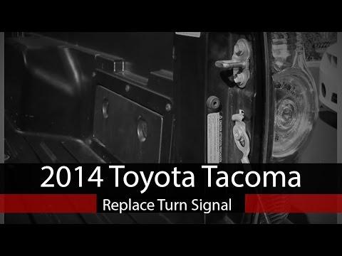 2014 Toyota Tacoma Brake Light and Turning Light Replacement