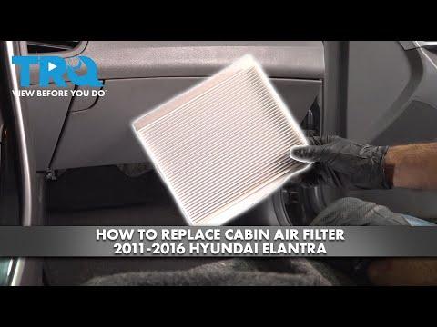 How to Replace the Cabin Air Filter on a 2016 Hyundai Elantra (Glove Box Method)