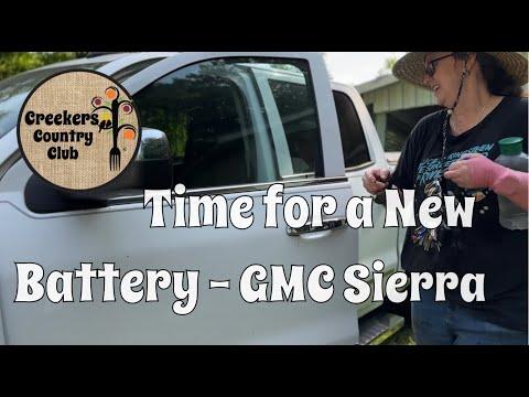 How to Replace the Battery on a 2017 GMC Sierra 1500