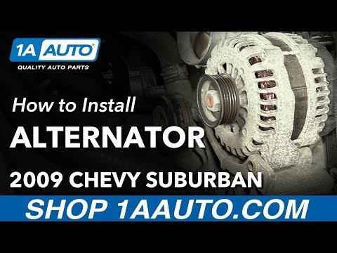 How to Replace Alternator 07-14 Chevy Suburban