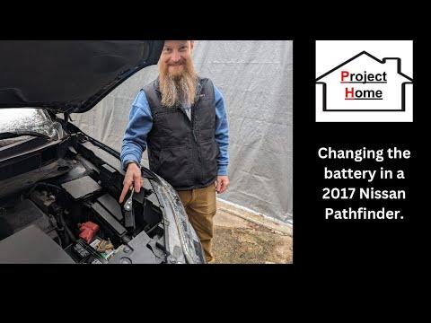 How to Replace the Battery in a 2010-2018 Nissan Pathfinder (Engine: V6 3.5L)