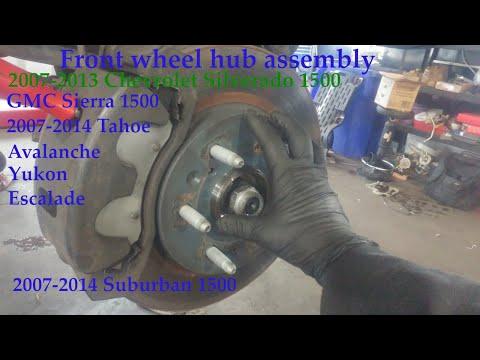 How to Replace the Front Wheel Bearing Hub on a 2012 Chevrolet Silverado 1500