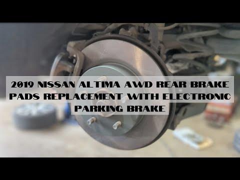 How to Replace Rear Brake Pads on a 2019 Nissan Altima