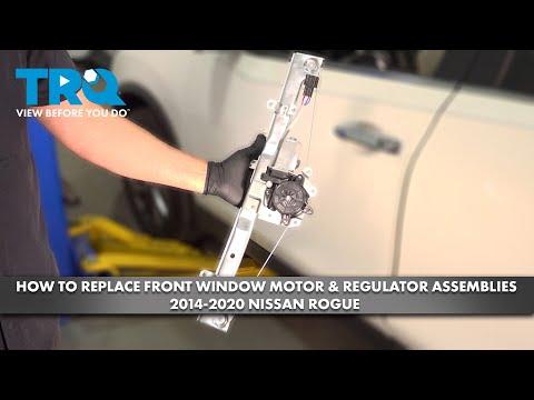 How to Replace Front Window Motor & Window Regulator Assemblies 2014-2020 Nissan Rogue