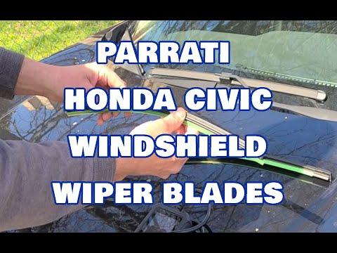 Wiper blade change on a 2018 Honda Civic LX with PARRATI 28 inch and 16 inch blades