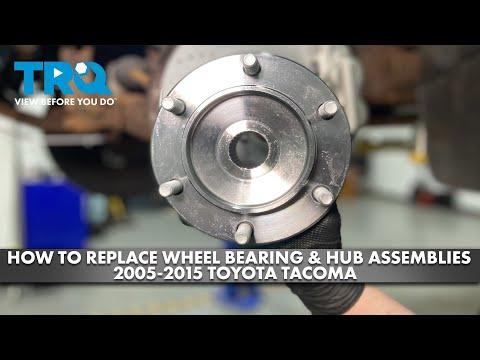 How to Replace Wheel Bearing & Hub Assemblies 2005-2015 Toyota Tacoma