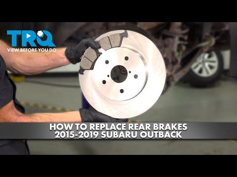 How to Replace Rear Brake Pads on a 2015-2025 Subaru Outback