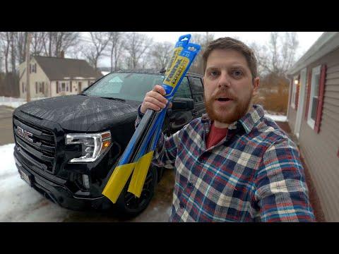 How to Replace Front Windshield Wiper Blades on a 2019 GMC Sierra 1500