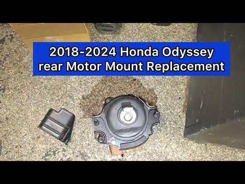 How to replace a rear motor mount 2018-2024 Honda odyssey 3.5L