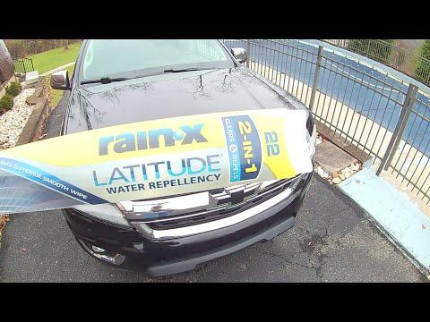 Rain X Wiper Blade installation 2016 Chevy Colorado